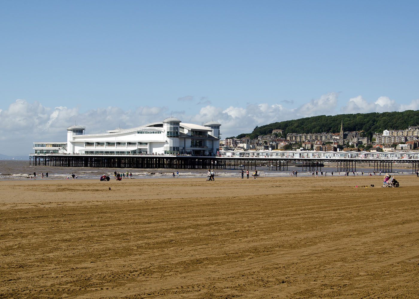 Beach and Grand Pier, Weston-Super-Mare