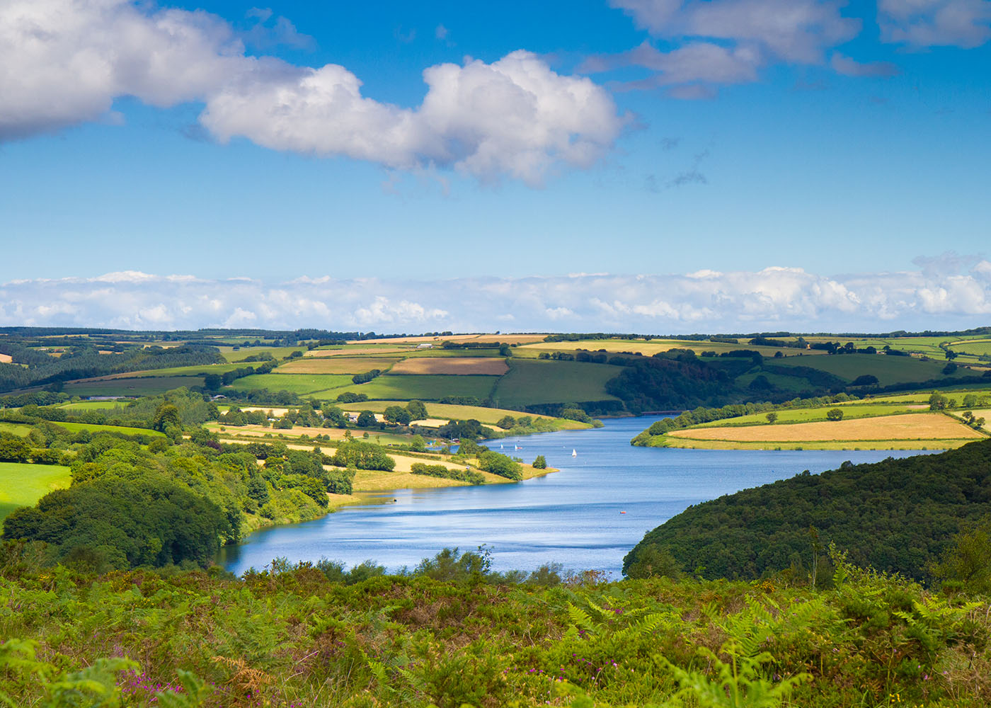 Wimbleball Lake Exmoor Somerset